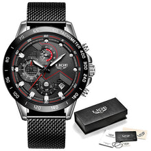Load image into Gallery viewer, LIGE Mens Watches
